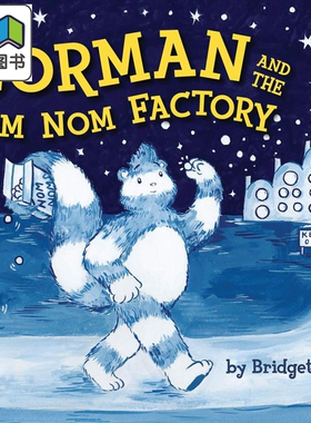 Bridgette Zou Norman And The Nom Nom Factory 英文原版 洛曼和他的制造厂 全英文原版儿童少儿绘本