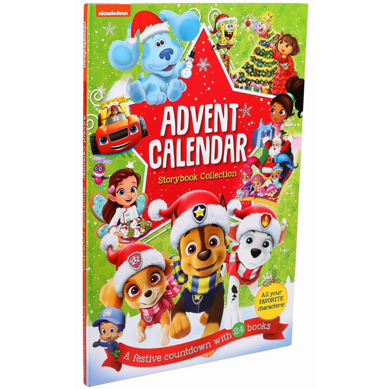 尼克频道倒数书 Nickelodeon Storybook Collection Advent Calendar 英文原版 儿童绘本卡通动画图画书 儿童读物 大音