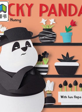 Picky Panda (With Fun Flaps to Lift) 挑剔的熊猫(含翻翻页) 英文原版 进口图书 儿童绘本 动物故事翻翻书 大音