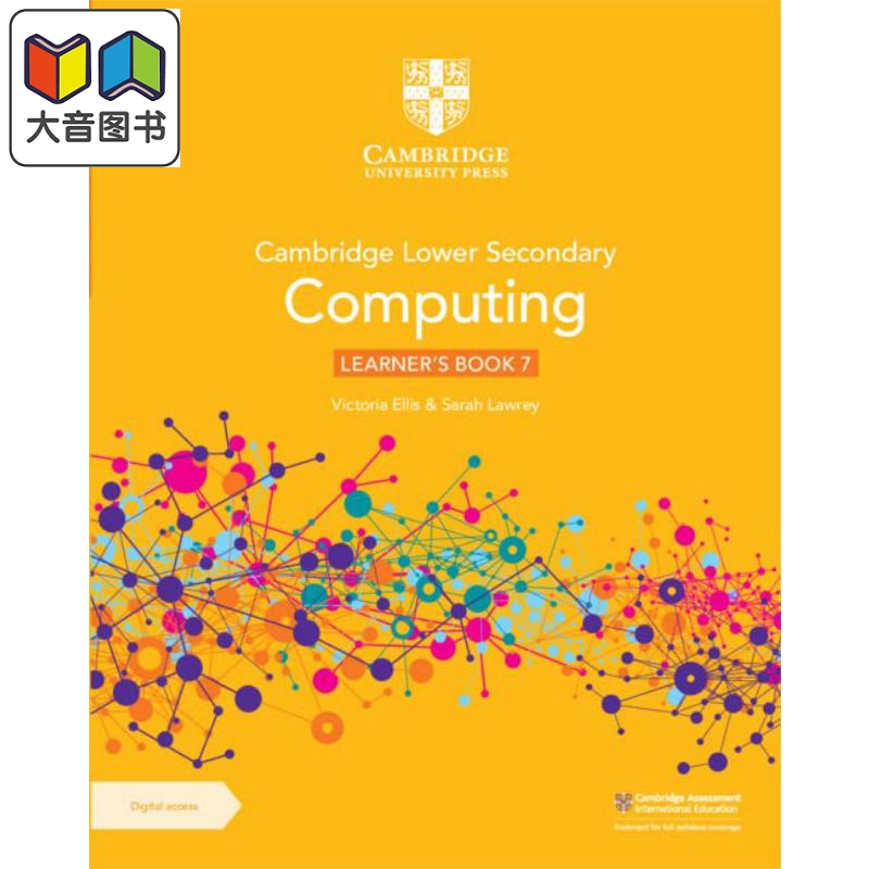 NEW Cambridge Lower Secondary Computing Learners Book 7新版剑桥初中计算机学习书 7含数字访问1年大音