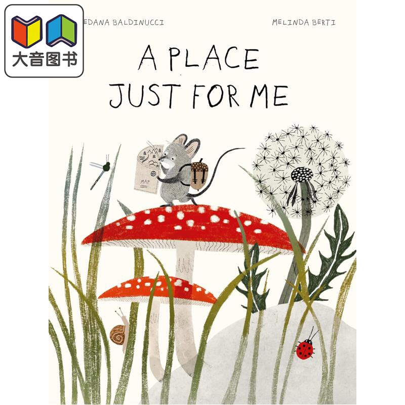 一个属于我的地方 Melinda Berti A Place Just for Me 英文原版 儿童绘本 图画故事书 亲子读物 进口童书 精装 大音