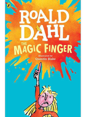 the magic finger 魔法手指 英文原版 Roald Dahl罗尔德达尔 560L 7-12岁  经典儿童文学著作 课外阅读 可搭查理和巧克力工厂