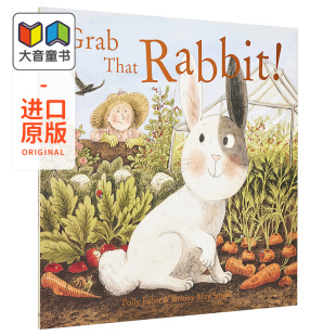 英文原版 May that Briony 进口童书 捉到一只小兔兔 大自然动物故事图画书 Smith 7岁 Grab 儿童绘本 Rabbit