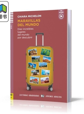 ELI 世界奇迹 MERAVILLAS DEL MUNDO 西班牙文原版 教材教辅用书 西班牙语学习 西语自学分级阅读读物 大音