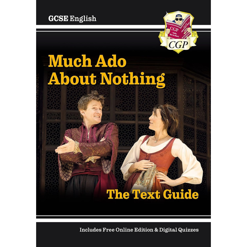 英国原版CGP教辅 New GCSE English Shakespeare Text Guide Much Ado About Nothing 新英语文学莎士比亚作品指南无事生非 ?