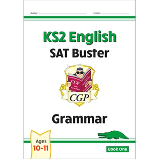 英国CGP原版 KS2 SAT Buster for the 2024 tests Book Ages 10-11 English Grammar Punctuation Spelling 英文原版