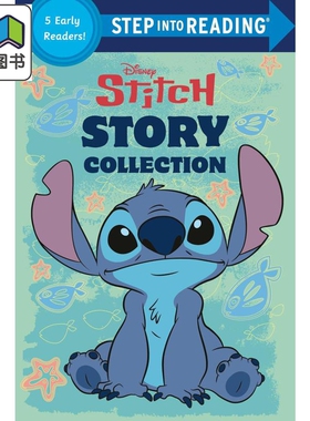 兰登阅读进阶2级 迪士尼史迪奇故事集 Step into Reading(R)(Step2) Disney Stitch Story Collection 英文原版 大音