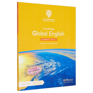预售 Cambridge Global English Learners Book 7 Lower Secondary ESL 剑桥全球英语学习者第7册 含数字访问 大音