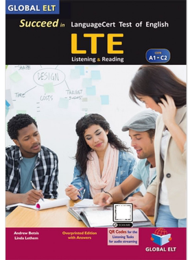 Succeed in LanguageCert LTE -CEFR A1-C2 -CEFR Pre-A1 -Practice Tests 朗思考试LTE-CEFRA1-C2-CEFRPre-A1 大音