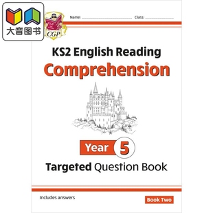 Year 大音 English Comprehension Book Question Targeted KS2 英国CGP