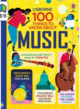 100音乐大发现 100 Things to Know About Music 英文原版进口科普读物 精装 科学百科知识绘本 8岁以上 童书 大音