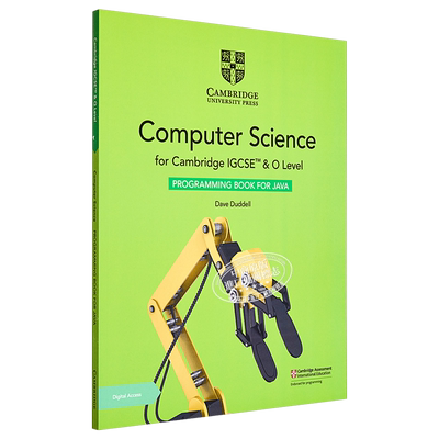 Cambridge IGCSE OLevel Computer Science Programming Book for Java 剑桥计算机科学 Java 编程书带线上账号英文原版