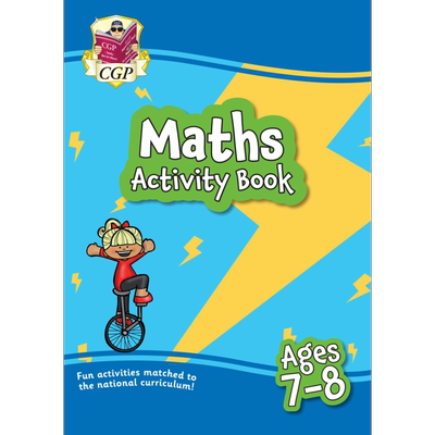 7-8岁的新数学活动书 非常适合家庭学习New Maths Activity Book for Ages 7-8 perfect for home learning 原版 大音