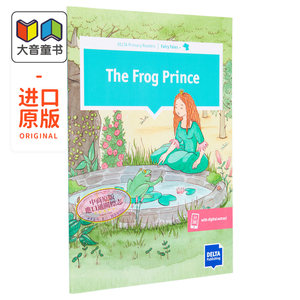 The Frog Prince(Pre-A1, YLE Starters) Delta Primary Readers青蛙王子剑桥YLE考试剑少一级初级阅读童话故事大音