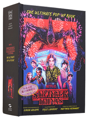 预售怪奇物语 立体书 英文原版 Stranger Things The Ultimate Pop Up Book Simon Arizpe Kyle Lambert 影视 休闲 大音