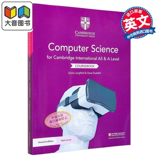 Cambridge International AS ALevel Computer Science Coursebook 剑桥国际计算机科学课程含在线账号（2年） 大音