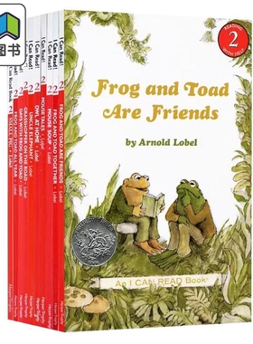 预售 青蛙蟾蜍系列10册 ICR-Frog and Toad(1-10) pack 英文原版 儿童绘本故事书 分级阅读读物 进口童书 4岁以上 大音