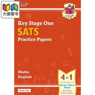 English Papers KS1 and tests 大音 英国CGP 2023 SATS Maths for Pack Practice the
