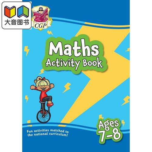 7-8岁的新数学活动书 非常适合家庭学习New Maths Activity Book for Ages 7-8 perfect for home learning 原版 大音