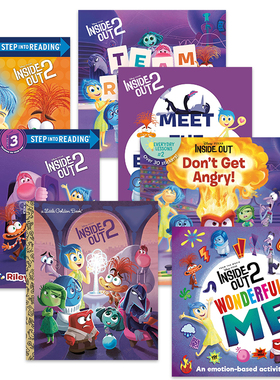 头脑特工队2 皮克斯动画电影设定集 绘本故事 周边书 Disney迪士尼动画电影合集 Inside Out 2 冰雪奇缘Frozen Pixar 漫威英大音