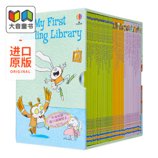 第一个图书馆50册 初级章节书 尤斯伯恩儿童读物英语绘本故事书 First Library英文原版 Reading 我 阅读 分级经典 Usborne