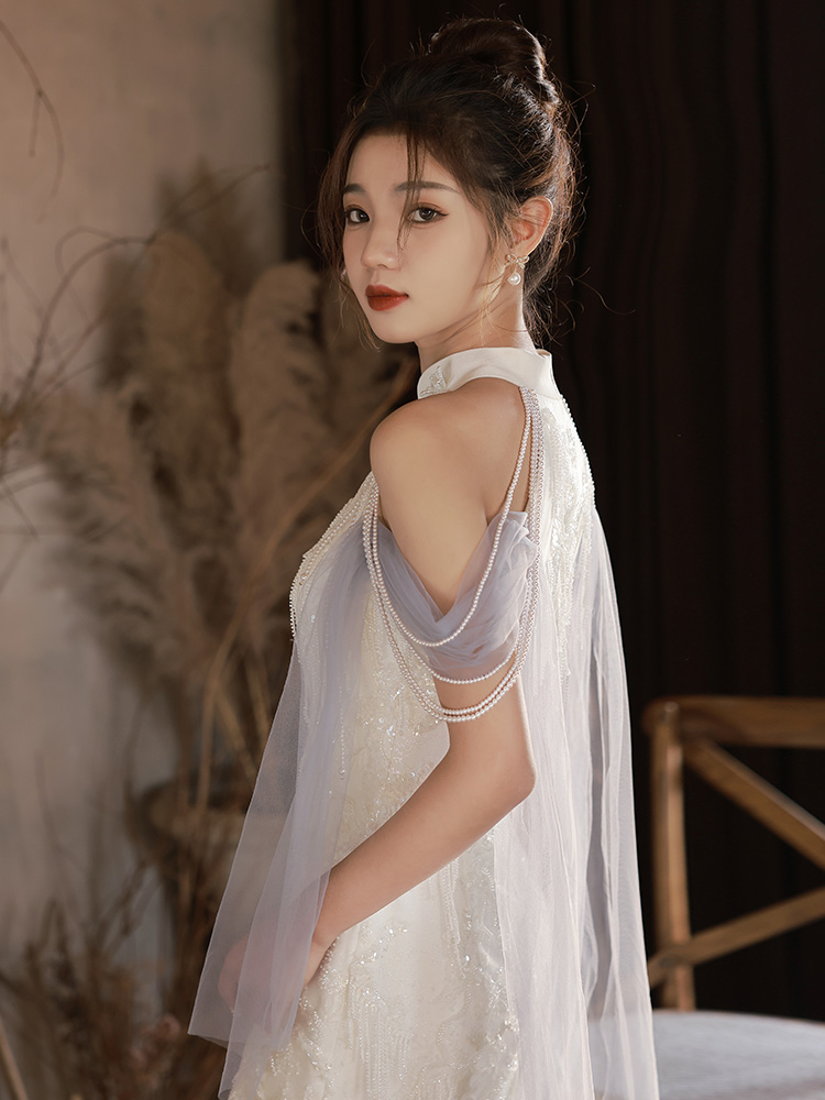 Evening dress, clothing, elite cheongsam Evening dress, clothing, elite cheongsam