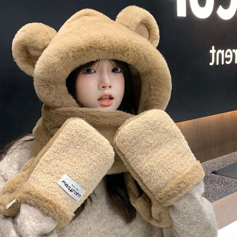 高颜值潮流时尚毛绒保暖