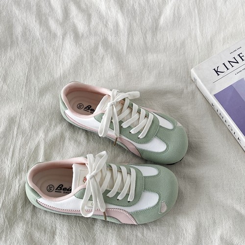 夏季爆款苹果德训鞋透气阿甘板鞋