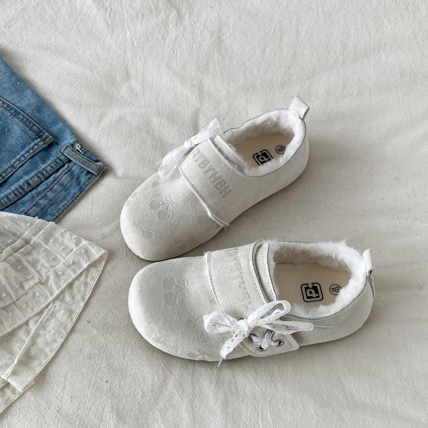 喜叔冬季保暖加绒勃肯鞋女外穿2025新款全包毛毛鞋一脚蹬雪地棉鞋,女鞋,勃肯鞋/软木鞋,淘宝优惠券,粉丝福利购,淘宝优惠卷