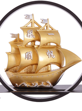 时代印象树脂招财轻奢办公室摆件