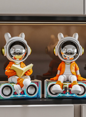 太空人宇航员蓝牙小音箱摆件