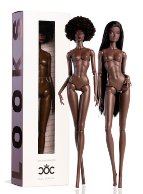 仙仙超模换装玩具娃娃ELARA碳黑肌女孩换装玩偶收藏正版