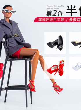 娃娃纯手工时尚皮鞋子