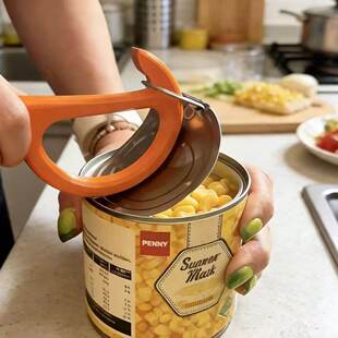 with Opener Non Slip 开罐器 跨境Manual Handle带防滑手柄 Can
