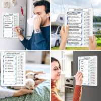 Cross-border new children's erasable household checklist, daily checklist, task planning board, children's to-do list thumbnail 2