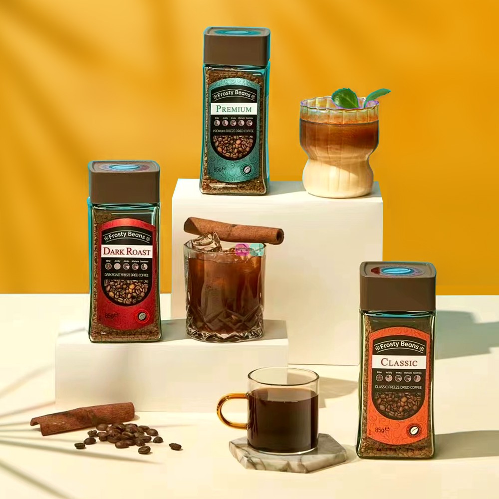 越南冻干咖啡粉瓶装速溶咖啡粉