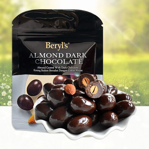 Beryl's巧克力扁桃仁夹心黑巧