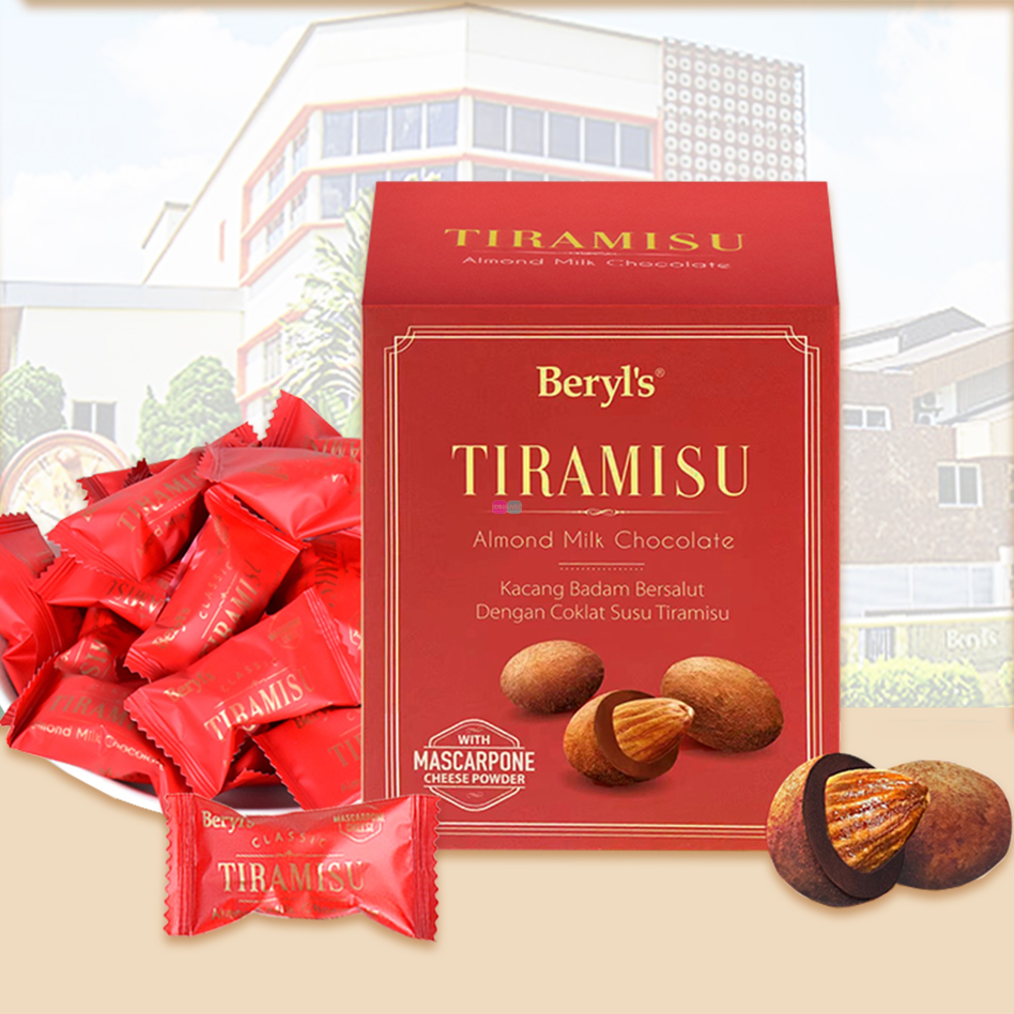 马来西亚倍乐思提拉米苏巧克力