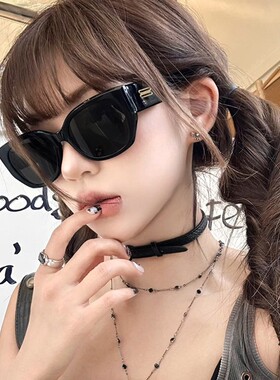 保罗雷朋2025新款墨镜女款高级感猫眼海边防紫外线近视太阳眼镜适