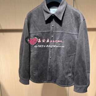 GXG男装 专柜2026秋款新款翻领衬衫夹克G26X213070010-899