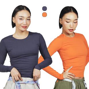 王润SOHANA2024 打底T恤 2.0鲨鱼皮辣妹街头亲肤内搭显瘦紧身长袖