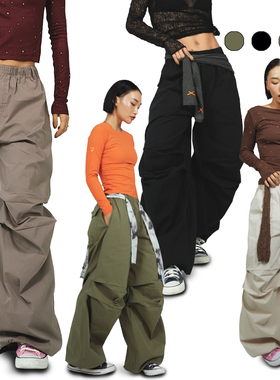 王润SOHANA2024美式性感辣妹休闲弹力2.0升级版伞兵工装裤神裤