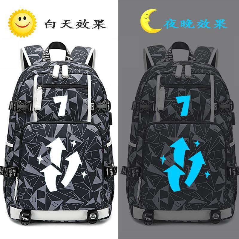 2024龙年夜光凹凸世界大书包动漫雷狮安迷修男女中学生电脑旅行双