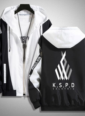 2025蔚蓝档案夹克学院标志Valkyrie动漫赤冬联邦碧蓝连帽秋冬外套