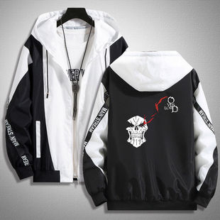 2025动漫overlord周边不死者之王休闲衣服连帽夹克二次元男女学生