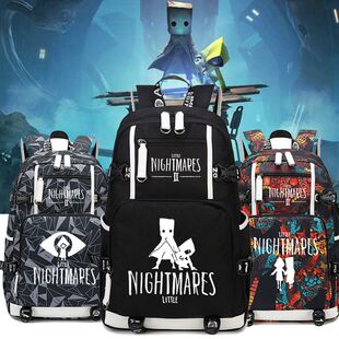 2025游戏周边小小梦魇2双肩背包 小小噩梦2男女学生书包二次元周