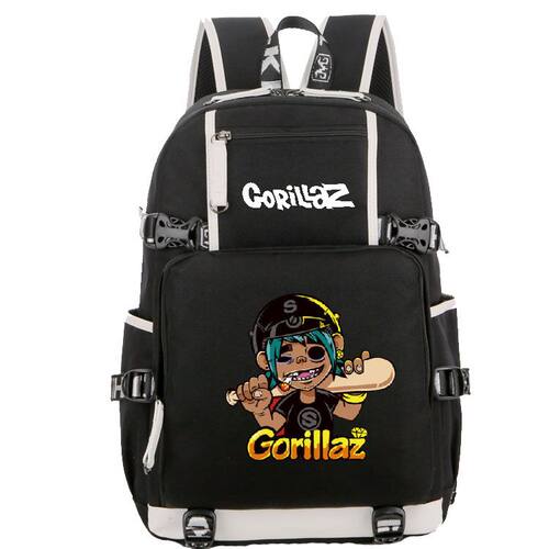 2024街头霸王街头顽童Gorillaz游戏动漫周边百搭包初高中学生书包