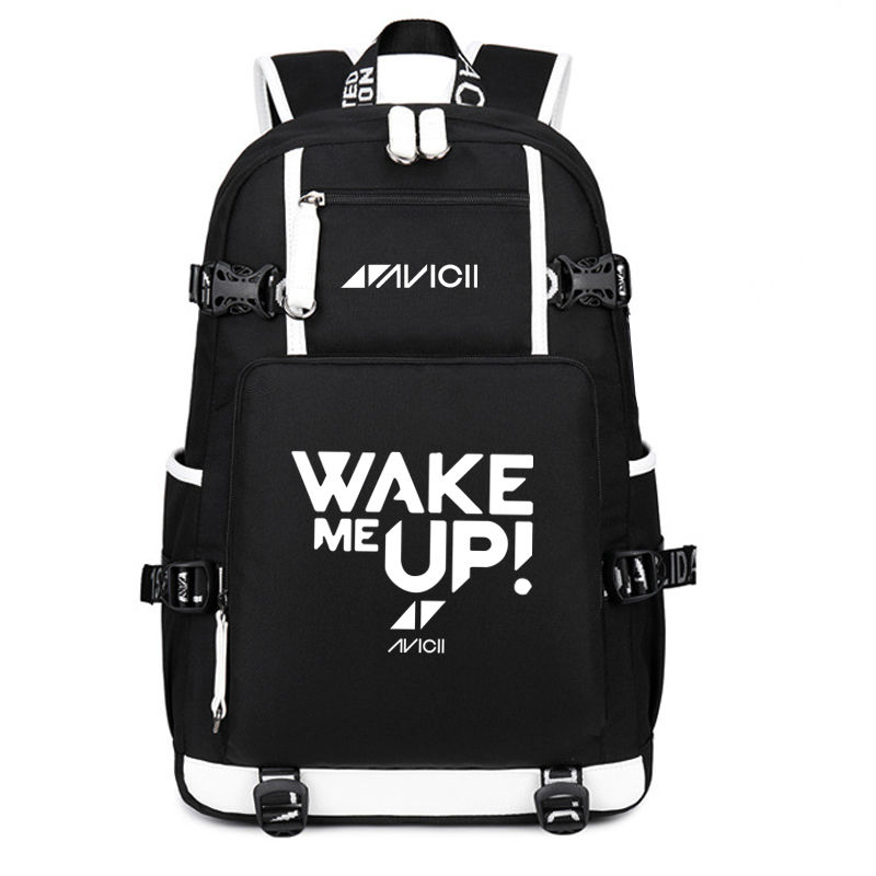 2024新品ADDICKES电音Avicii周边A神DJ青年中学生书包双肩包背包-封面