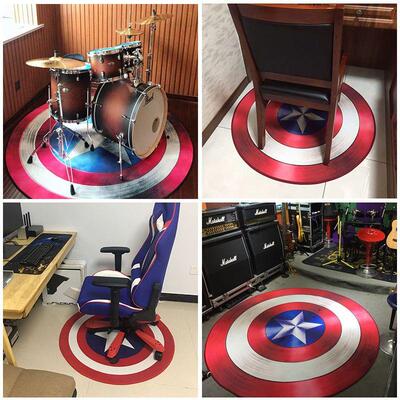 2025五角星圆形盾牌漫威