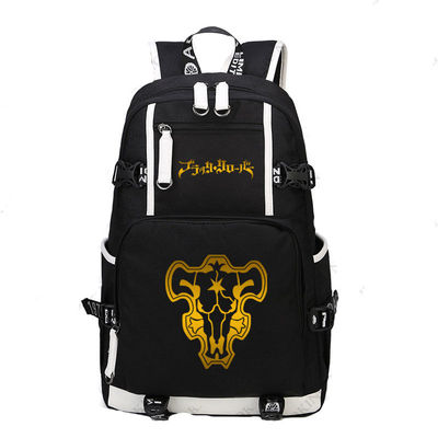 2025黑色五叶草书包亚斯